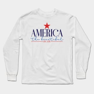 America the beautiful Long Sleeve T-Shirt